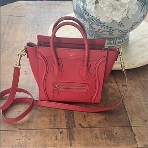 Celine Scarlet Satchel Bag